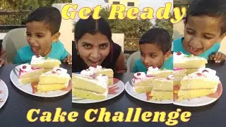 CAKE CHALLENGE PASTRY | EATING CHALLENGE | Ashwini Vs Dumblu