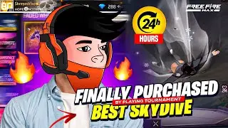 Finally Purchased Best Skydive 🔥| By Playing 24 Hours Tournament ☠️| Shreyash!op