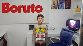Desenhei o Boruto