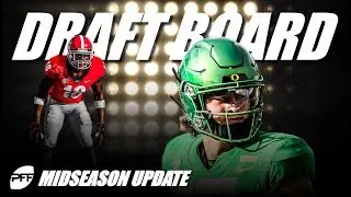 PFF Draft Board Midseason Update | PFF
