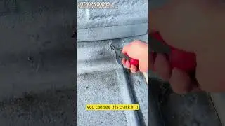 Example why Glass Reinforced Plastic (GRP) is no good for roofs #londonroofsurveyor