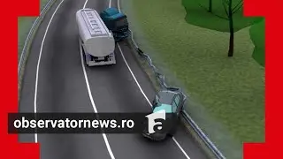 Lacrimi şi durere după moartea celor doi poliţişti, în accidentul din Cluj