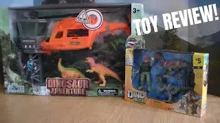MEGA Dino Valley Dinosaur Adventure TOY PLAYSET TOY REVIEW!