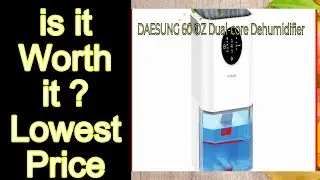 DAESUNG 60 OZ Dual-core Dehumidifier Features - Important Information