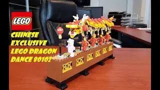 Chinese Exclusive LEGO Dragon Dance 80102 Review!