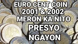 2.EURO CENT COIN 2001 AT 2002 GREECE AND FRANCE MERON KA PRESYO UPDATE/ MV coin,s TV