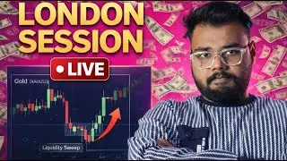 LONDON SESSION LIVE 🔴 Smart Money Forex & Gold | Sniper Entries + Liquidity Sweep|DELTATRADER