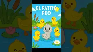 El Patito Feo 🦆 | Cuento y F&aacute;bula Infantil con Ense&ntilde;anza sobre la Amistad y la Aceptaci&oacute;n #shorts