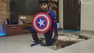 Samhith as Captain America   School Performance