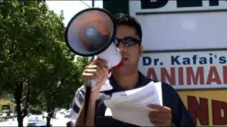 Rally in solidarity with the people of Honduras