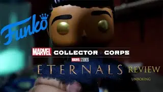 Eternals Marvel Collector Corps Box amazon  December REVIEW Funko Pop