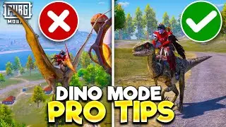 Top 10 Tips and Tricks for DINOSAUR MODE - PUBG MOBILE