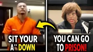Judge EXPLODES in Fury After Entitled Man Disrespects Her in Open Court!
