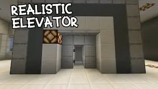 Realistic Multi-floor Elevator | Minecraft 1.16 Java