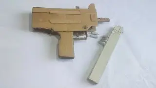 How to make a diy toy gun With carbon paper at home 