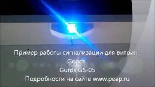 Сигнализация для витрин Goods Gurds GS-05