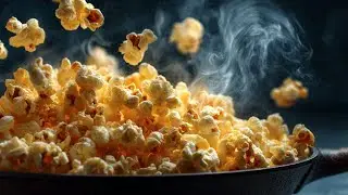 Perfect Popcorn Making 🍿 | Crispy & Crunchy Popcorn at Home