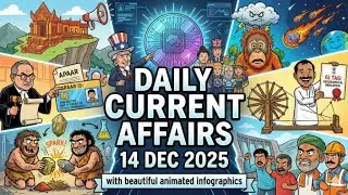 Daily Current Affairs 14 Dec 2025 | Pax Silica, New Ramsar Sites, APAAR ID & More!