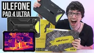 Лучший планшет с тепловизором 2024 года! Обзор и тест Ulefone Pad 4 Ultra (суперцена)