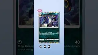 Pulled Umbreon and Crabominable in Pok&eacute;mon Pocket!!! #shorts #viral #viralvideo #trending #umbreon