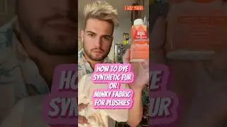 Dye Synthetic Fur at Home Easy Tutorial