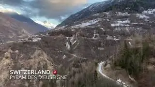 Best Places to Visit in Switzerland - Travel Video            Pyramides d'Euseigne