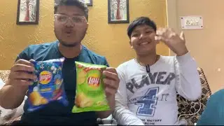Epic battle of flavors: Green Lays vs. Blue Lays! 🥔🔵🟢