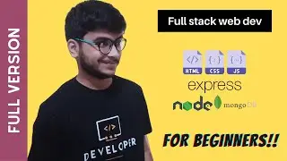 [FULL VERSION] Full Stack Web Development workshop for beginners |  Build a Twitter clone