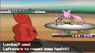 Pokemon B/W Battle #6 Vs LucarioGotABoner