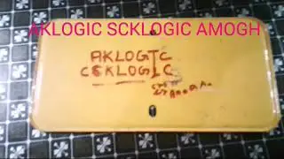 AKLOGIC  craft challenge Birthday card