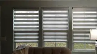 Motorized Layered Shades
