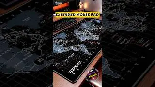Upgrade your desk now! 🌍Check out this STRIFF World Map Extended Mouse Pad  👇👉  #ExploreWithMSK