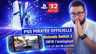 GAMING NEWS 🎮 Nintendo Switch 2, ENFIN L'ANALOGIQUE 😱 & PS5 HACK & JAILBREAK 🔥