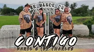CONTIGO by Carol G ( DJ CHARLES REMIX ) ZUMBA |  Dance Fitness | MIXXDANCE CREW | Dance Workout