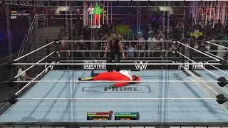WWE 2K25 The Living Legends vs The Vision WARGAMES