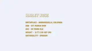 Hailey Rose - Dazzlind 