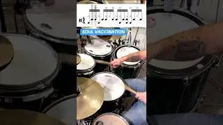 Soul Vaccination Verse on #drums in 30 Seconds!