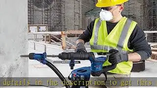 BOSCH DH507 12-Pound 10-Amp Variable Speed SDS-Max Demolition Hammer , Blue