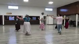 2093- Adri&aacute;n Maggi.  Huella.  Alumnos Escuela municipal de Danzas a Chimpay. Profesor Claudio P&eacute;rez 