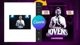como fazer flyer evang&eacute;lico no canva  (AULA COMPLETA)