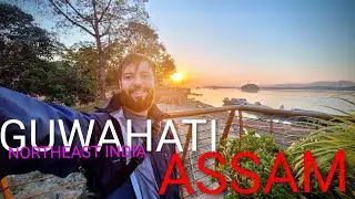 BRAHMAPUTRA RIVERFRONT in GUWAHATI ASSAM 