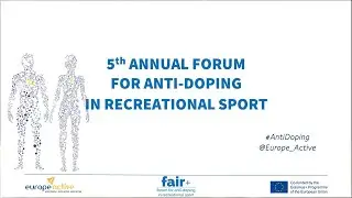 5th Annual FORUM for Anti-Doping in Recreational Sports