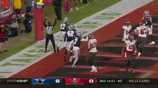 Jayron Kearse intercepts Brady in the end zone! #superwildcard