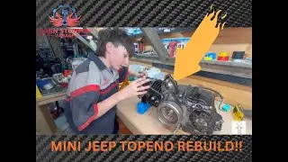 Coolster 125cc Mini Jeep Engine Topend Rebuild