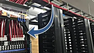 DC Power In Telecom Room.