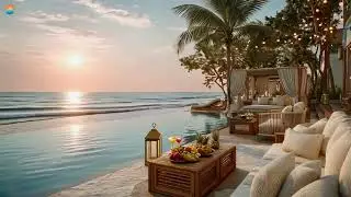 Sunrise Ocean Bliss &ndash; Calm Beach Lounge Morning Atmosphere