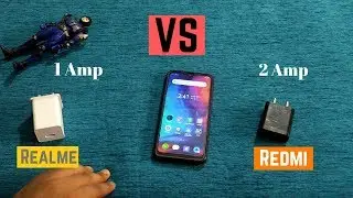 Charging Realme C2 of base Variant with a 2Amp Charger - Amazing Experience.