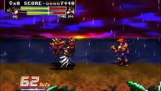Fight'N Rage - Death Island 1 - Gal group combo vs 4 Roosters - 28AS starter