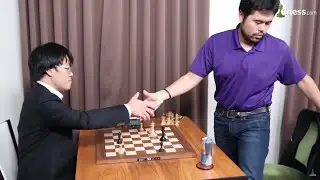 Thần Chớp Hikaru Nakamura Bực Tức, Bắt Tay Mà Không Thèm Nhìn Mặt Quang Liêm