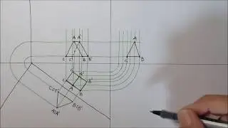 proiezioni prisma a base triangolare obliquo